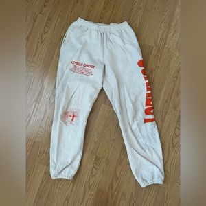 LONELY GHOST- connect Tan\orange. M Worn twice weird blue stain after washing